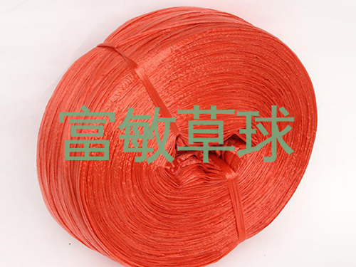 红色卷圆形草球